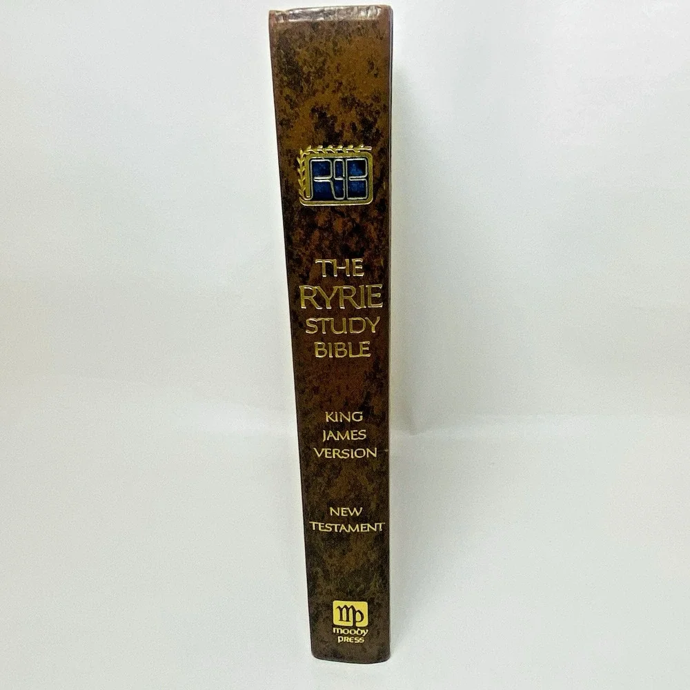The Ryrie Study Bible New Testament King James Version  KJV  Moody Press 1976 HC